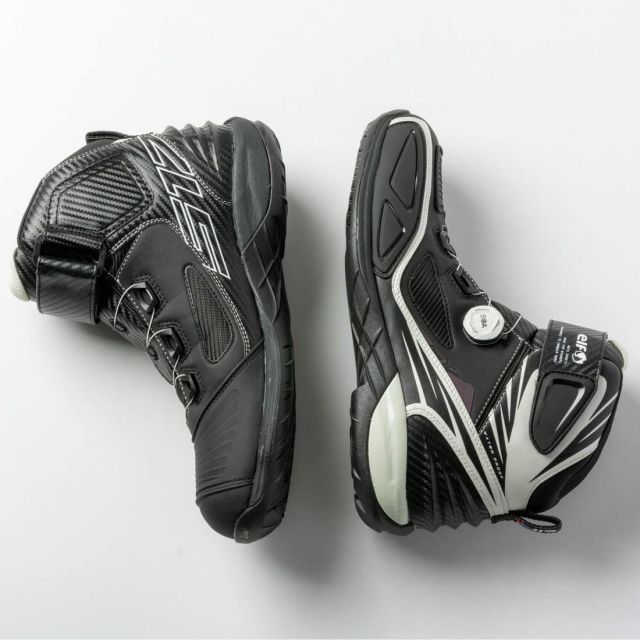 エルフ ELF ライディングシューズ S17 エスセブンティーン ホワイト 23.5cm ELS17 DECORATOM_COM_BR