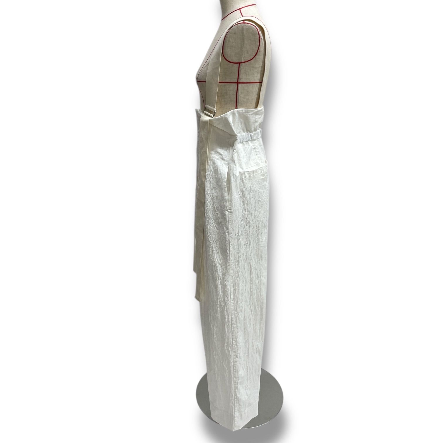 MACHATT マチャット 2way Salopette サロペット パンツ ワッシャー加工