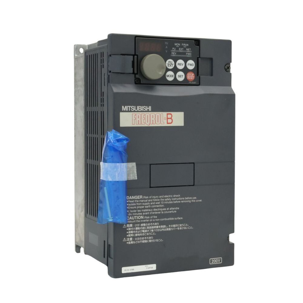 送料無料 三菱電機 FR-B-3700 インバーター 200V 3.7kW 2025年製 沖縄 離島 配送不可 併 C1B