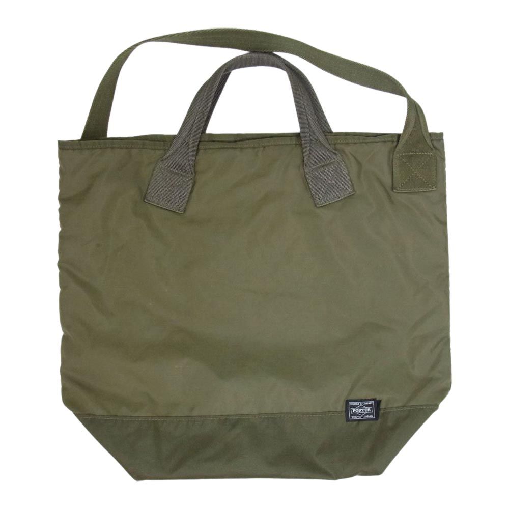 PORTER ポーター × KAPTAIN SUNSHINE キャプテンサンシャイン Quilting Military Nylon Tote  キルティング ミリタリー ナイロントートバッグ カーキ系【中古】 - メルカリ