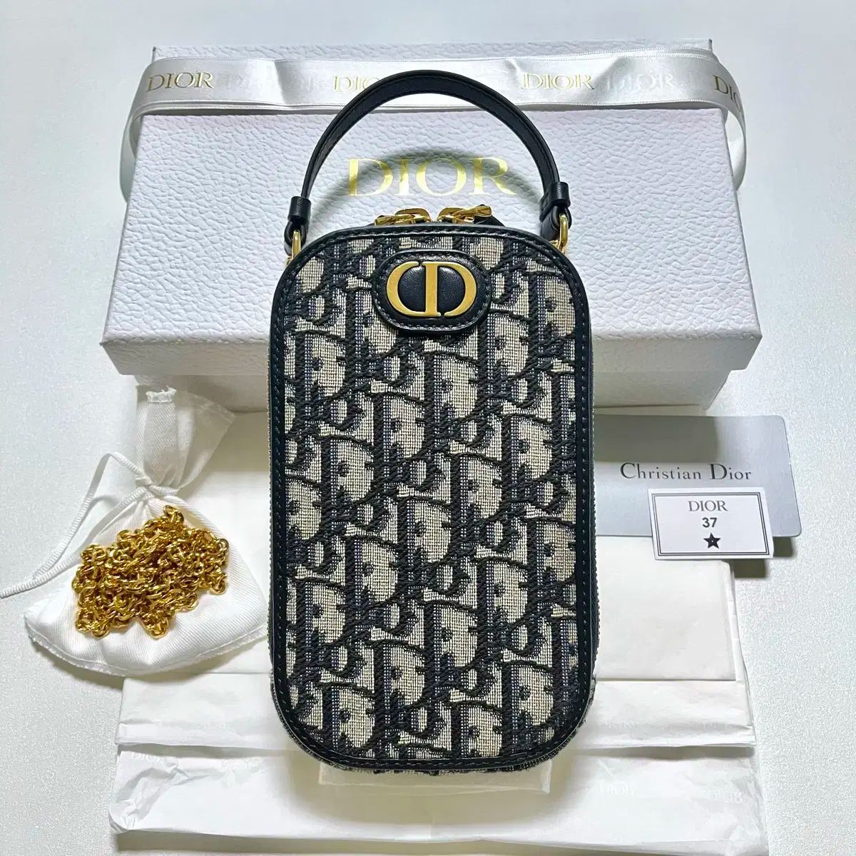 Dior ディオール オブリーク モンテーニュ スマホポーチ バッグ