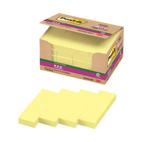 まとめ〕スリーエム ジャパン Post-itエコノ強粘着5001SS-RPY P