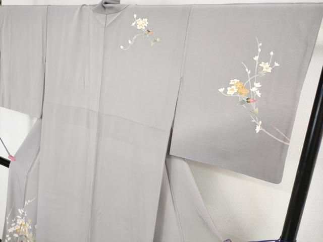 枝花文 暈し染め