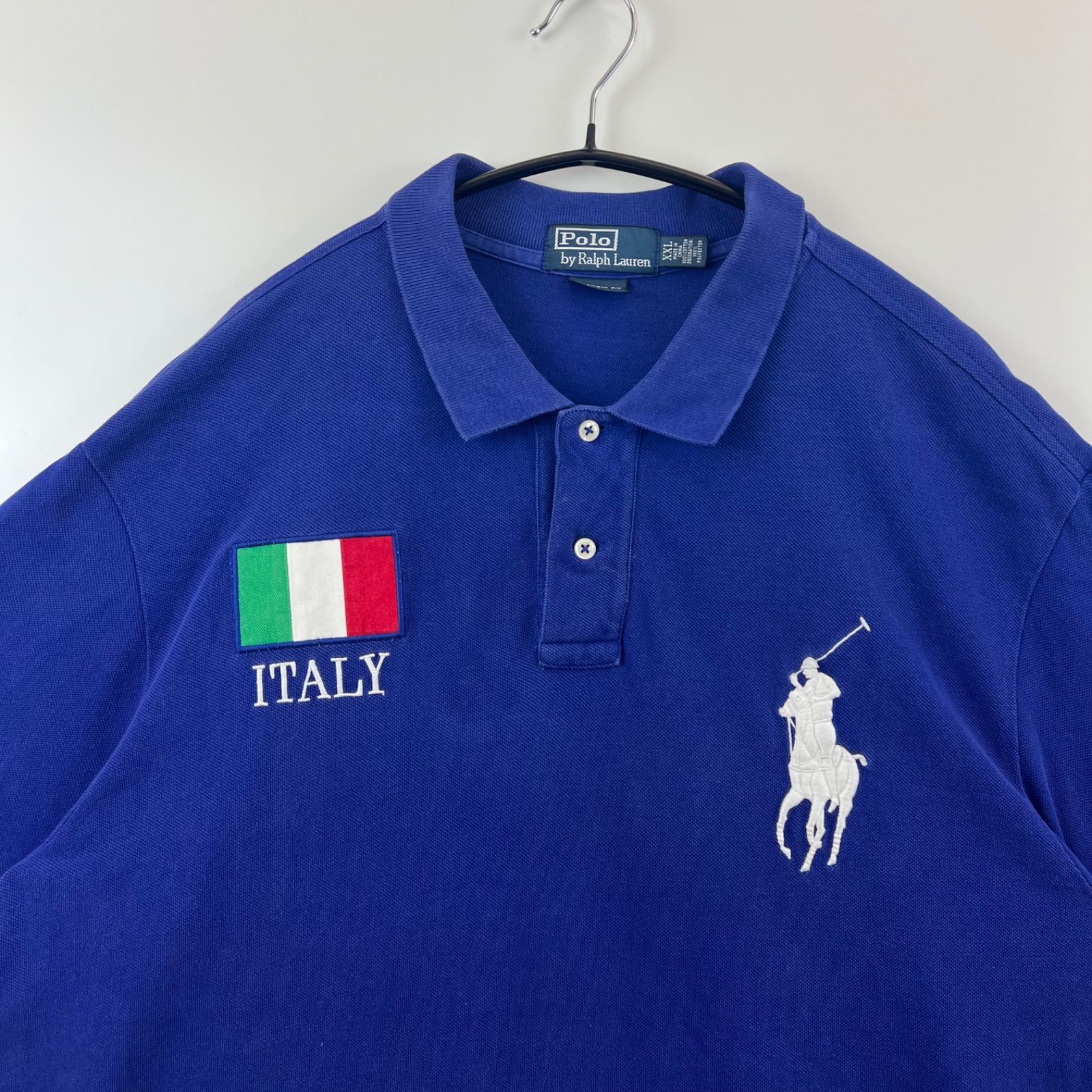 ポロラルフローレン ITALY ビッグポニー 15 ポロシャツ ラルフローレン ポロシャツ ビッグポニー ITALY 刺繍 M - メルカリ