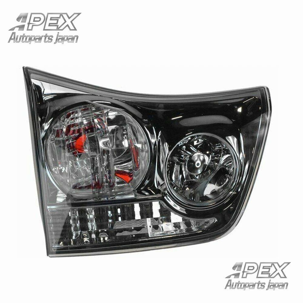 レクサス 2003-2008年式 RX300 330 350 リアテールランプ 左右 バックアップライトカバー ブレーキランプカバー 内側テールランプ