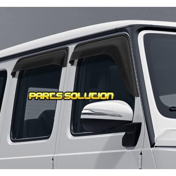 正規純正品 Mercedes-Benz ベンツ ドアバイザー 1台分 前後 左右 SET Gクラス W463A 2018y08～ サイドバイザー M4637103000MM