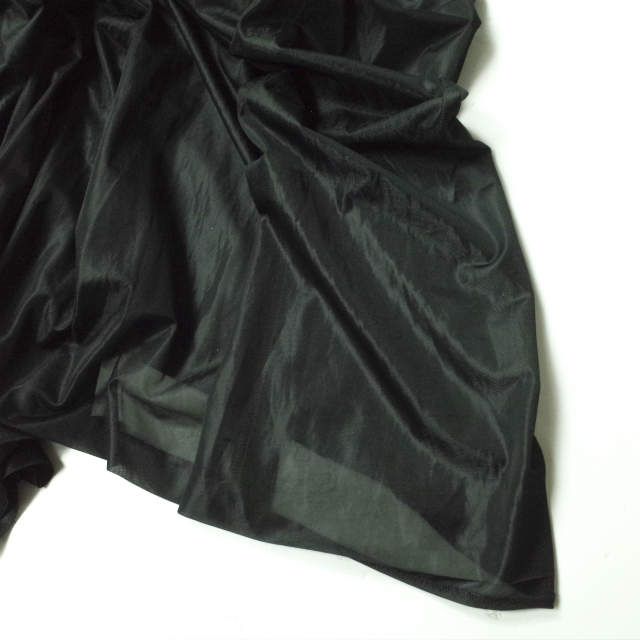 TOGA トーガ 19SS 日本製 Mesh Jersey Zip Dress メッシュジャージージップドレス TA91-JH018 36 ブラック  ワンピース ロング マキシ トップス g11485
