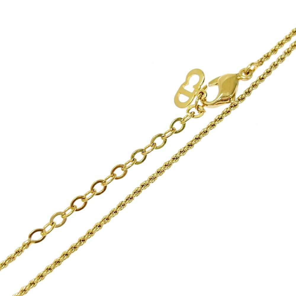 Dior ネックレス　ゴールド Christian Dior クリスチャンディオール ロゴ ネックレス