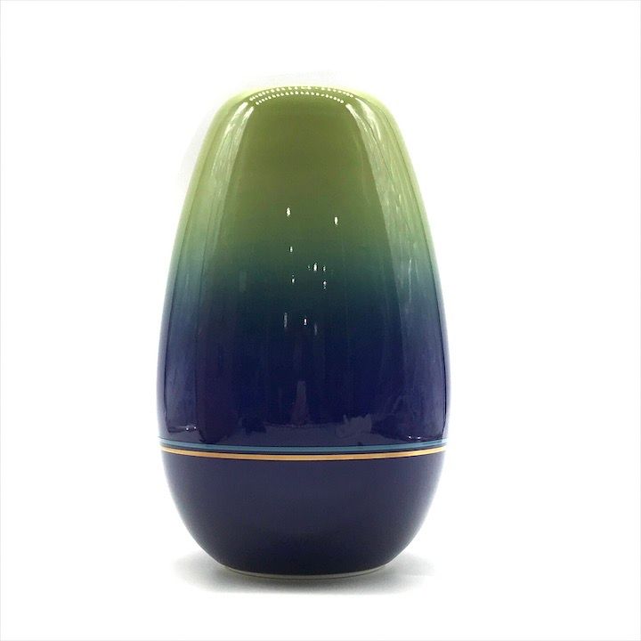 香蘭社 花瓶（花瓶｜インテリア小物・置物 花瓶 グラデーション 陶器