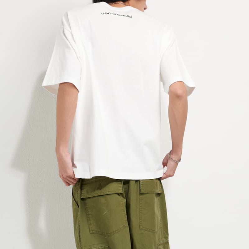 新品 メンズ ジャミロクワイ Jamiroquai バッファローマン プリント