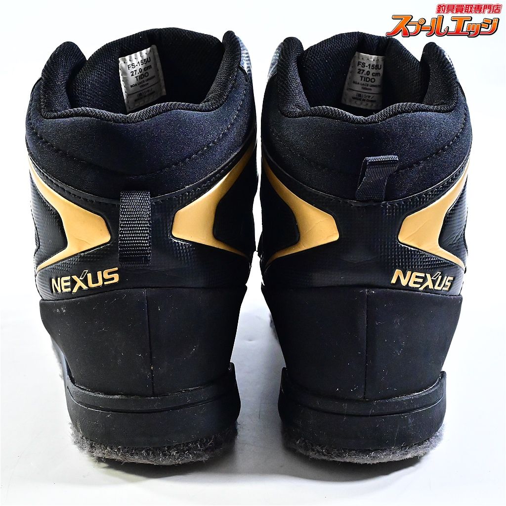 シマノ ドライシールド ジオロックシューズ FS 155 U フェルトピンソール サイズ27 cm SHIMAN K_100 e 07911