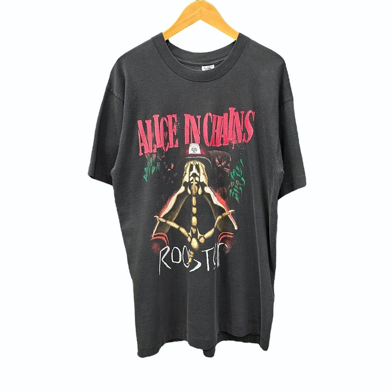 90s ビンテージ ALICE IN CHAINS 両面プリント バンド Tシャツ Lサイズ 