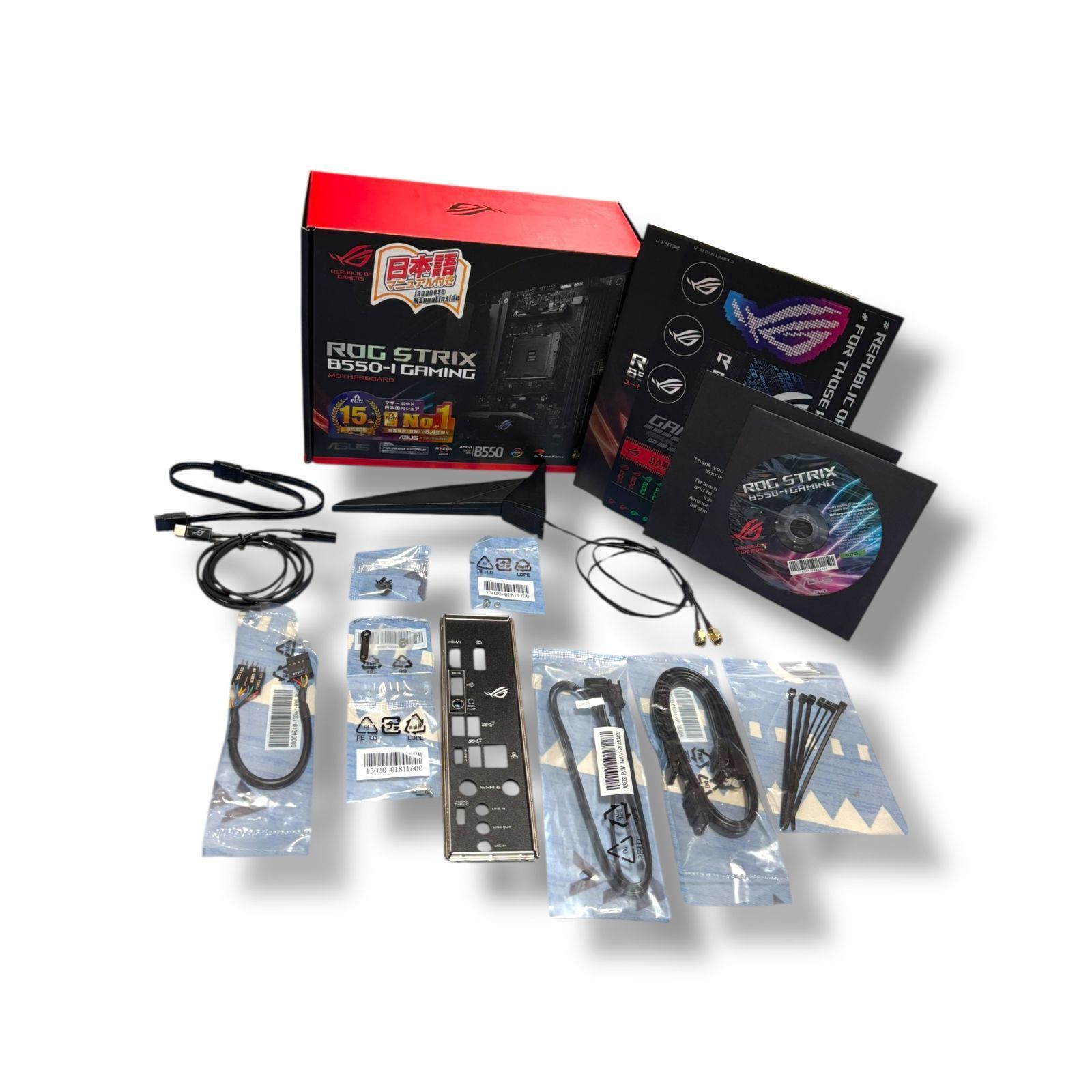 管理番号3006 ASUS AMD B550 搭載 AM4 対応 マザーボード ROG STRIX B550-I GAMING Mini ITX