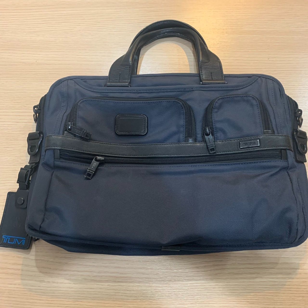 【美品✨】TUMI × SOPHNET. 2way ビジネスバッグ ネームタグ紺 美品✨】TUMI × SOPHNET. 2way ビジネスバッグ ネームタグ紺
