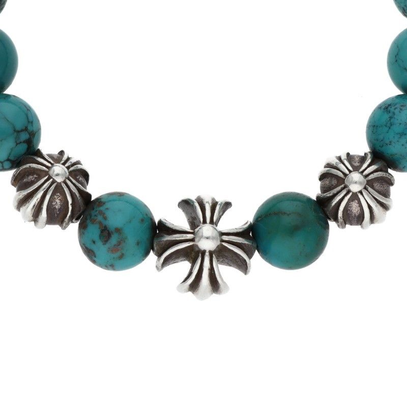 mmターコイズビーズブレスレット