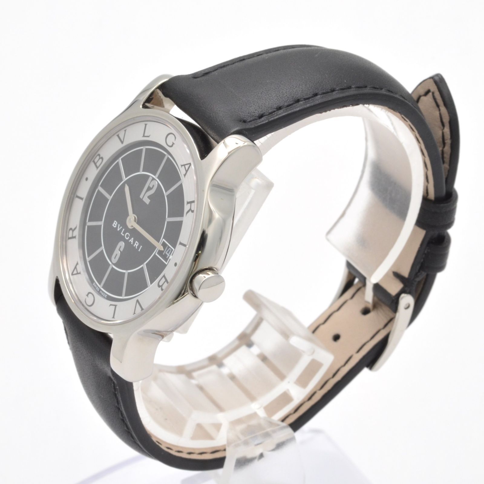 BVLGARI ブルガリ ソロテンポ ST35S メンズ腕時計 クォーツ SS