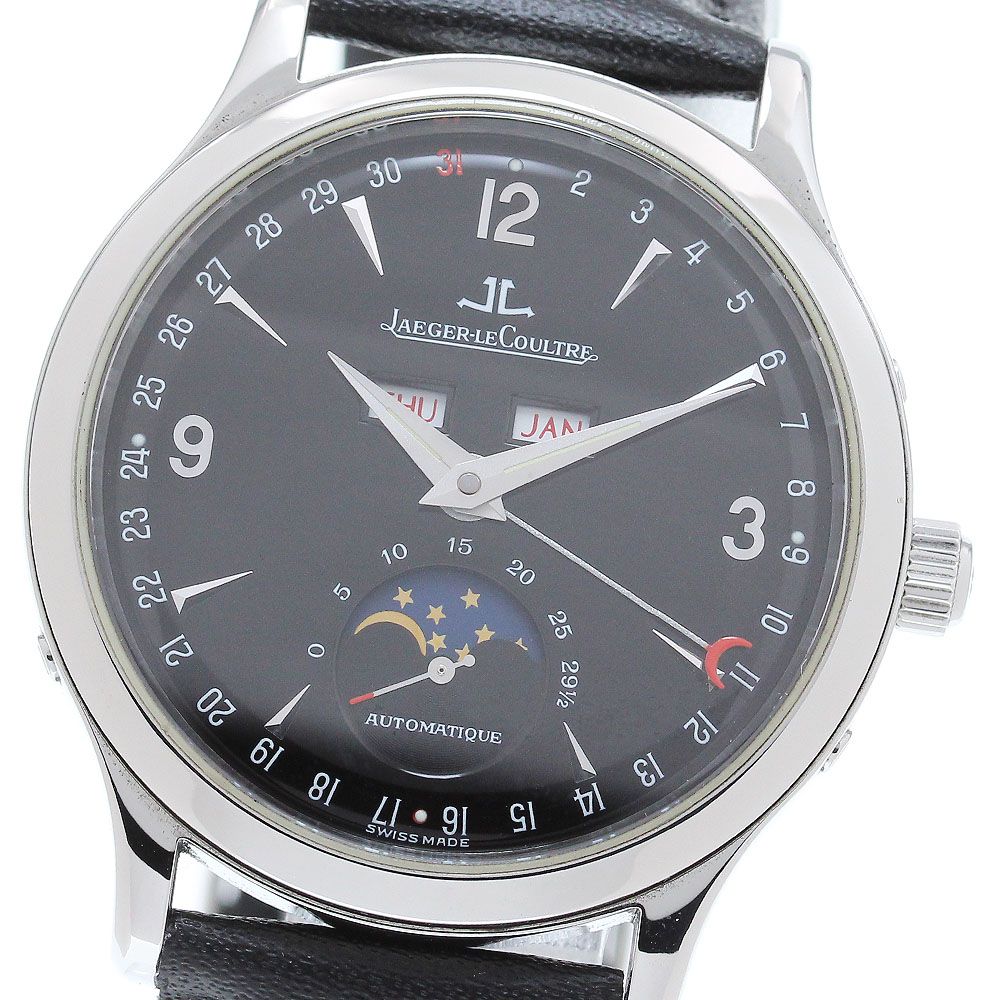ジャガー・ルクルト JAEGER-LECOULTRE 140.8.98.S/Q143847A マスタームーン トリプルカレンダー 自動巻き メンズ良品_866143
