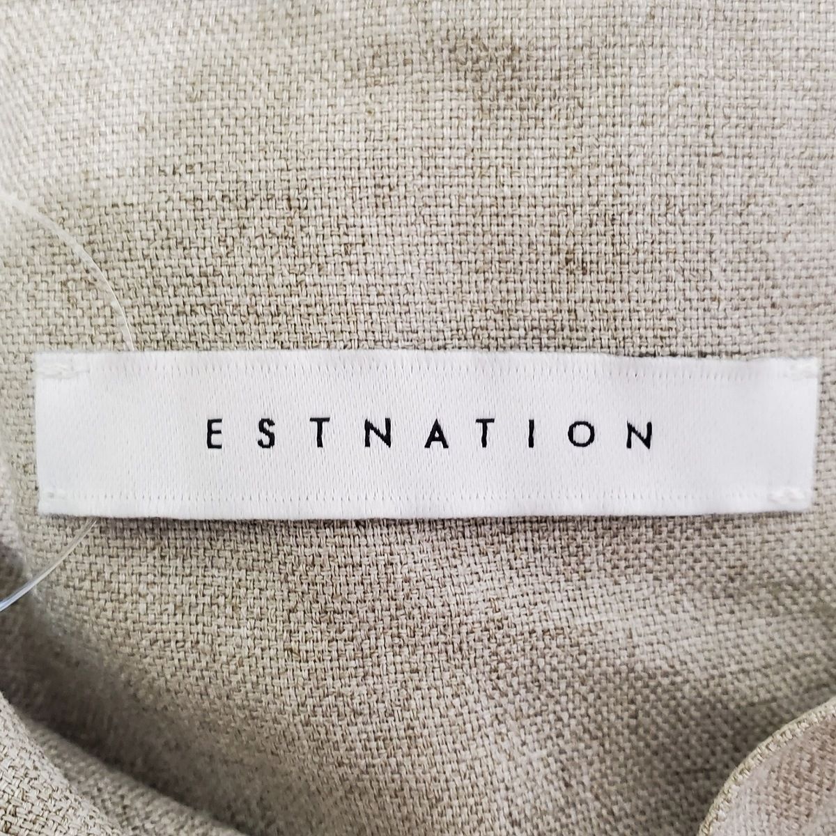 ESTNATION(エストネーション) ワンピース サイズ38 M レディース美品 - ライトブラウン - メルカリ