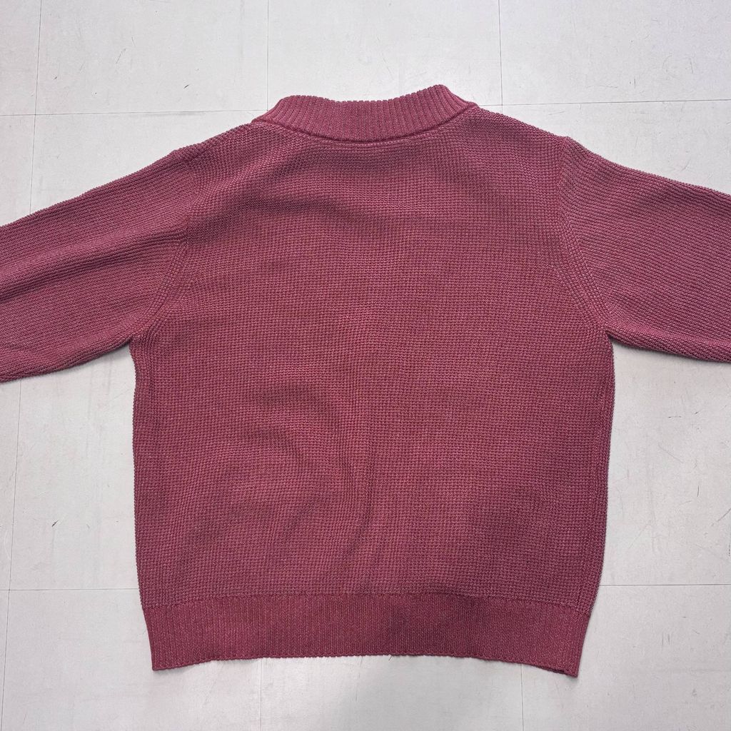 MATSUFUJI collared knit cardigan カーディガン MATSUFUJI カーディガン 「MATSUFUJI/マツフジ」Striped Quilt