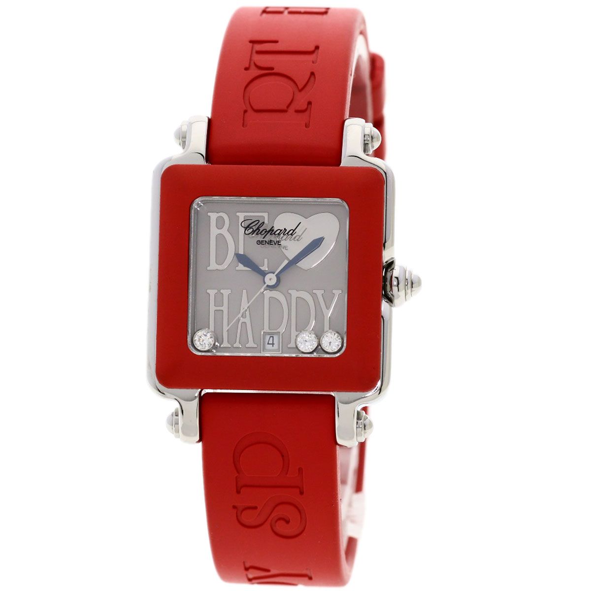 り*ん様 Chopard アナログ　ショパールビーハッピー　赤　ジャンク品 り*ん様 Chopard アナログ ショパールビーハッピー 赤 ジャンク品
