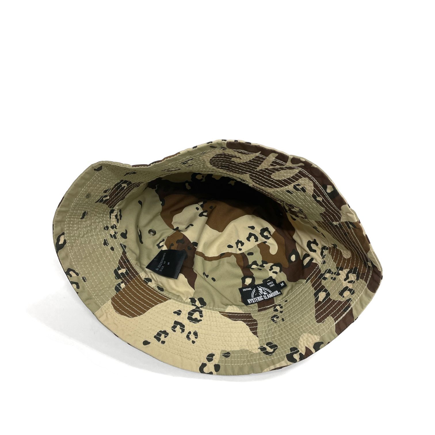 専用 HYSTERIC GLAMOUR SAND CAMO バケットハット 楽天市場】【中古】Hysteric Glamourモノグラム柄 バケット