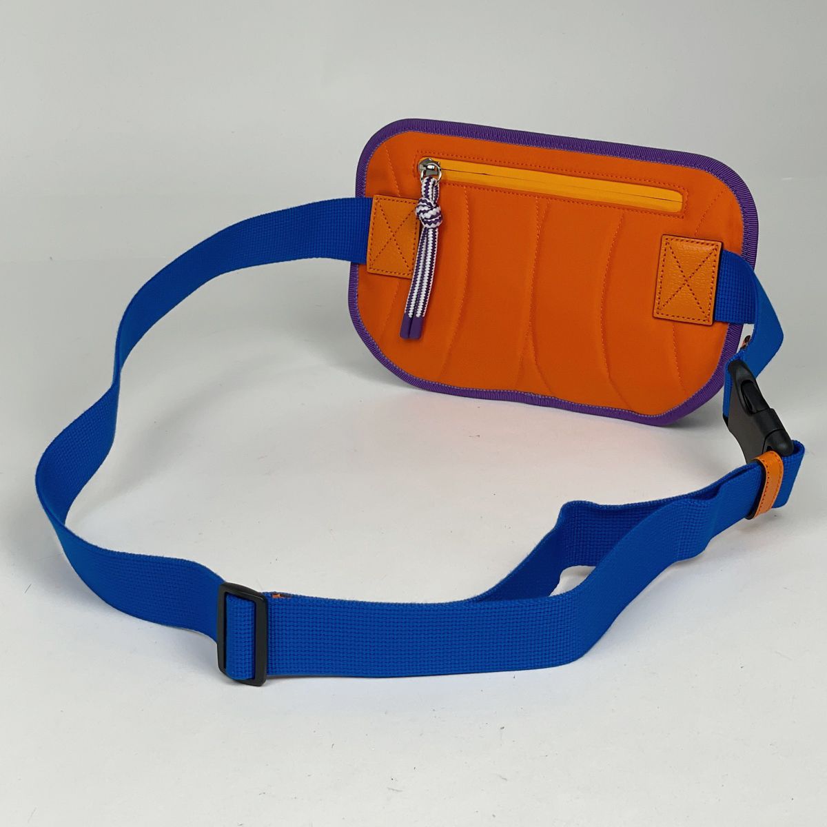 グッチ GUCCI GGロゴ ウエストバッグ ベルトバッグ インターロッキングG ボディバッグ ナイロン ブルー パープル 752102 レディース