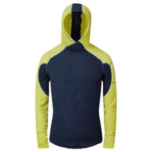 OMM Core + Hoodie 手荒い S サイズ ネイビー/イエロー 未使用