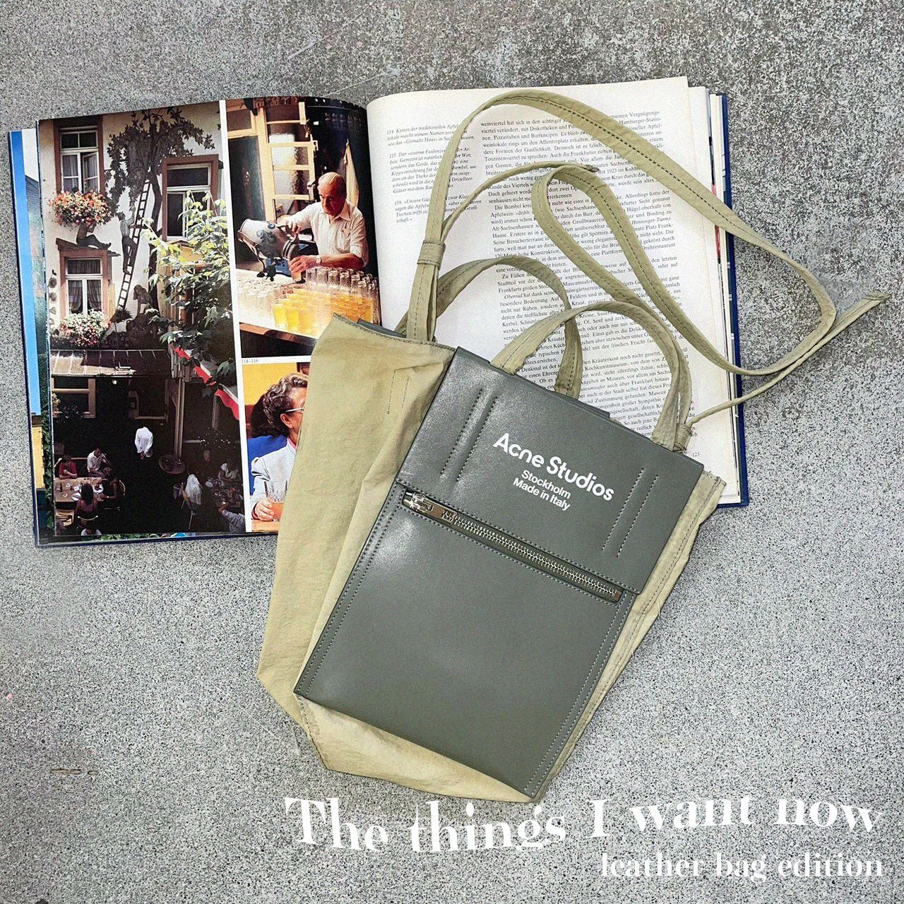 acne studios アクネストゥディオズ ベイカーアウト ペイパリーバッグ 