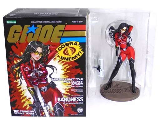 中古】[FIG] G.I. JOE美少女 バロネス クリムゾンストライクチーム