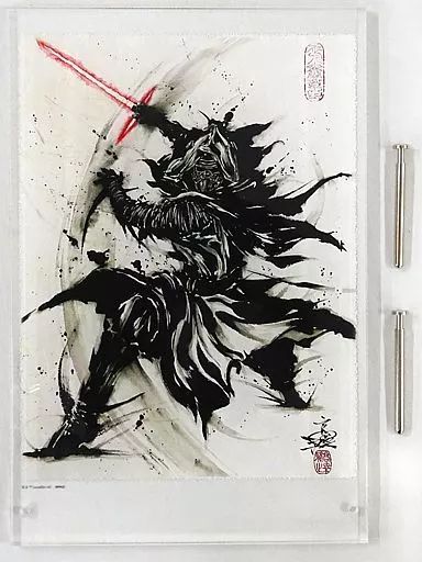 SWCJ2025限定　浮世絵アートポスター　レイ＆カイロ•レン SWCJ2025限定浮世絵アートポスターレイ＆カイロ•レン