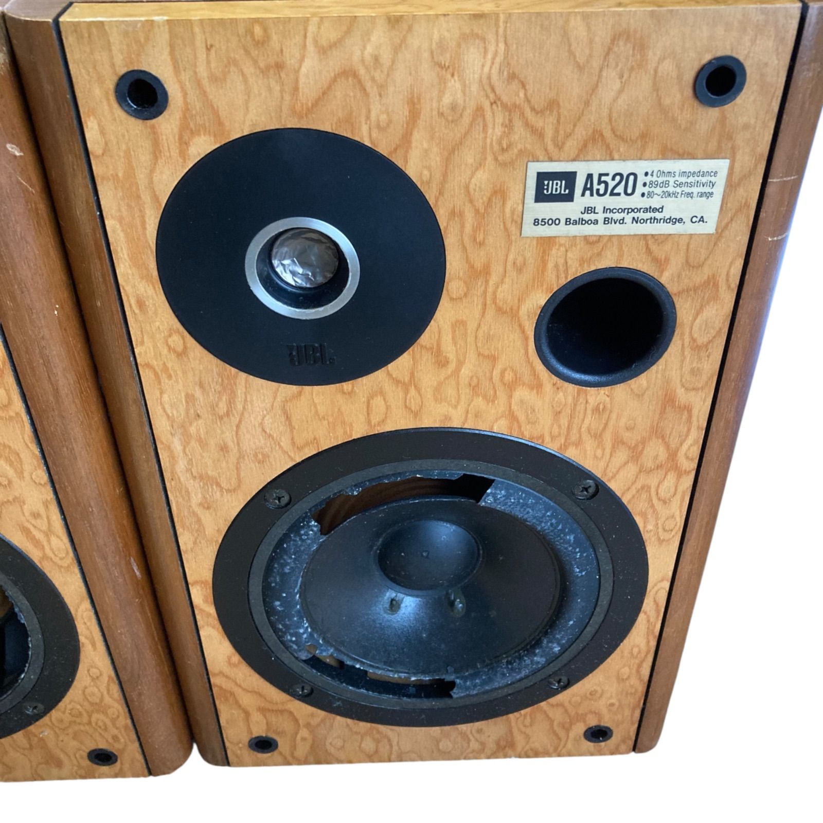 オーディオ機器 JBL A520 Vecchio オーディオ スピーカー