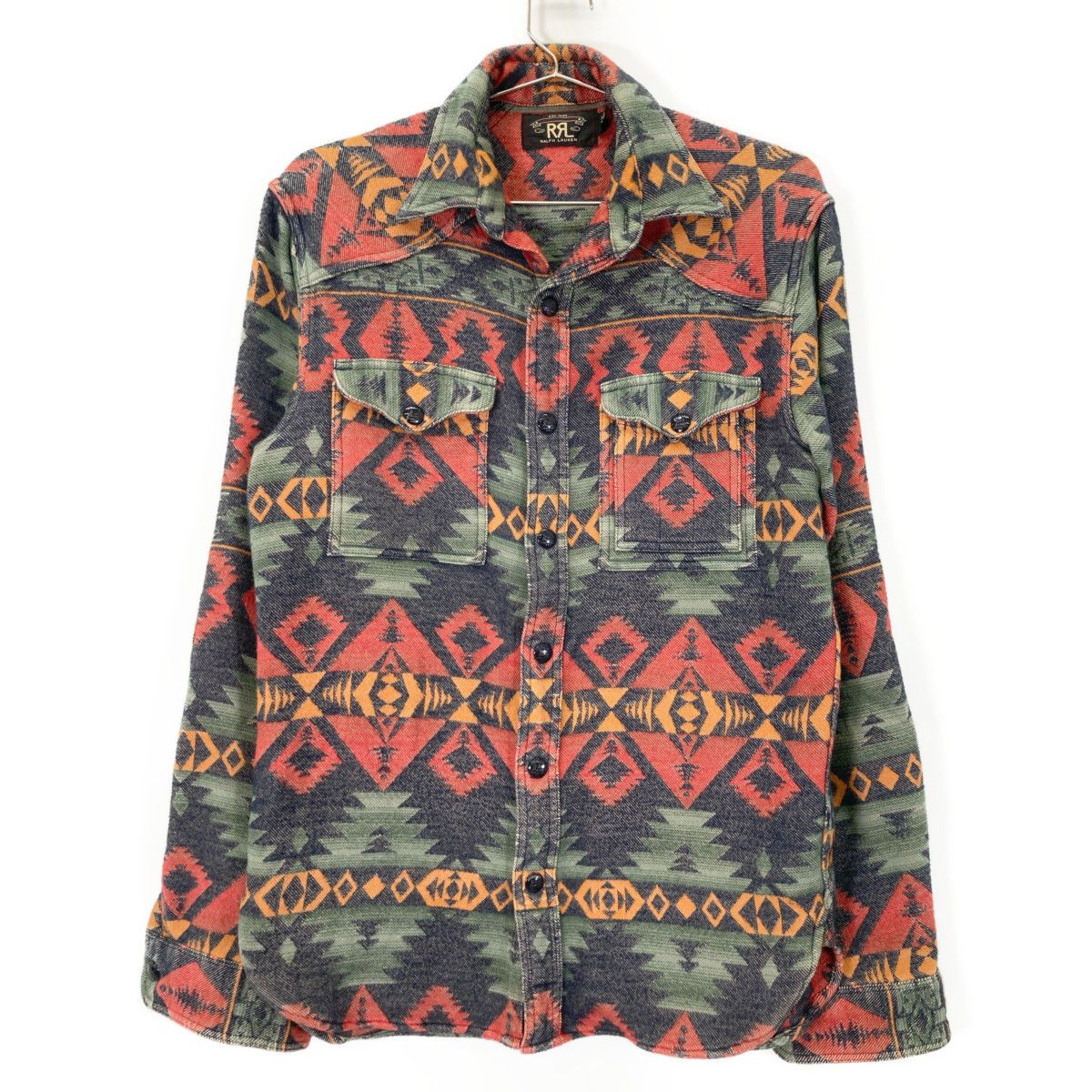 RRL ネイティブ柄 オーバーシャツ RRL (ダブルアールエル) ネイティブ