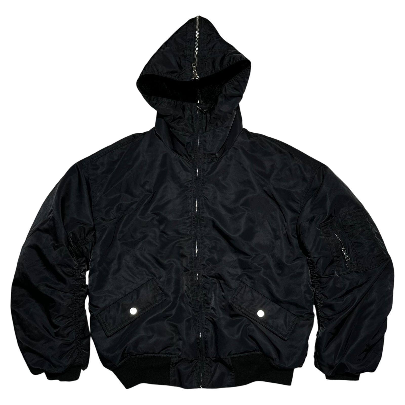 EMODA(エモダ) N2B フェイクファーフーディーヘビーMA-1 041860250601