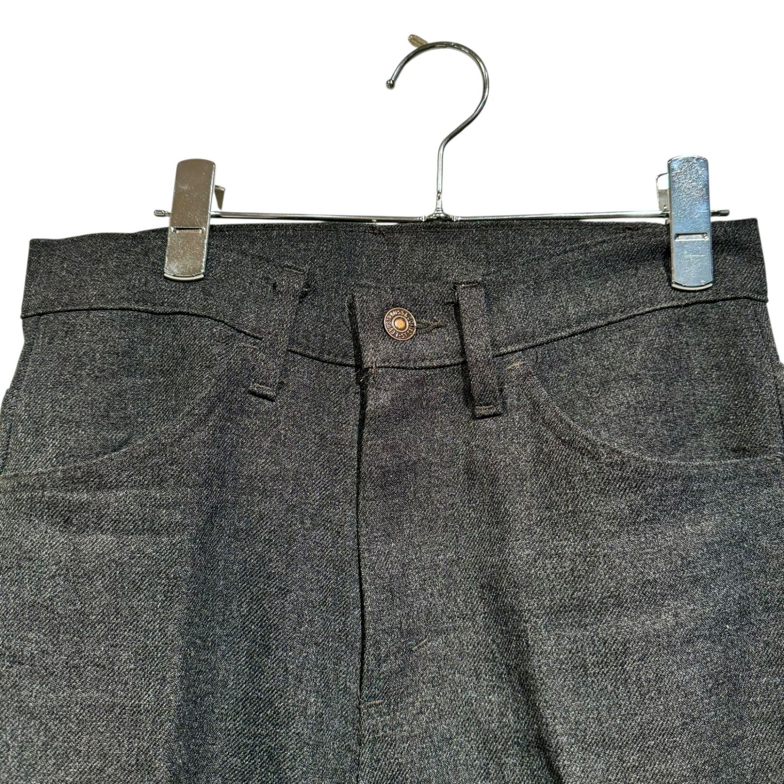  Levi’s リーバイス 80 s スタプレフ パンツ 混紡素材 YKKジップ 黒タブ メンズ グレー 実寸W 29程度 その他 パンツ