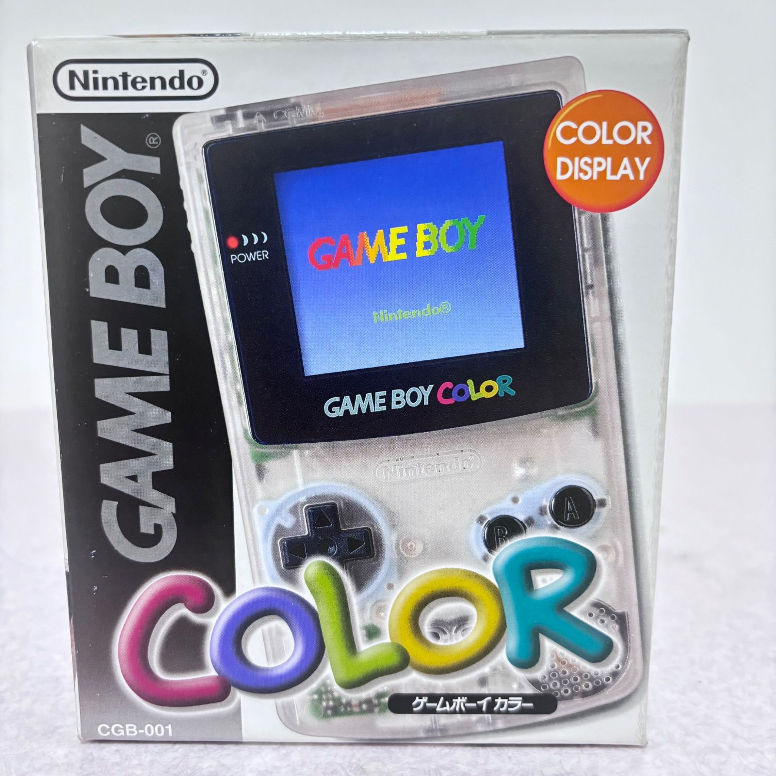 ゲームボーイカラー クリア ニンテンドー 任天堂