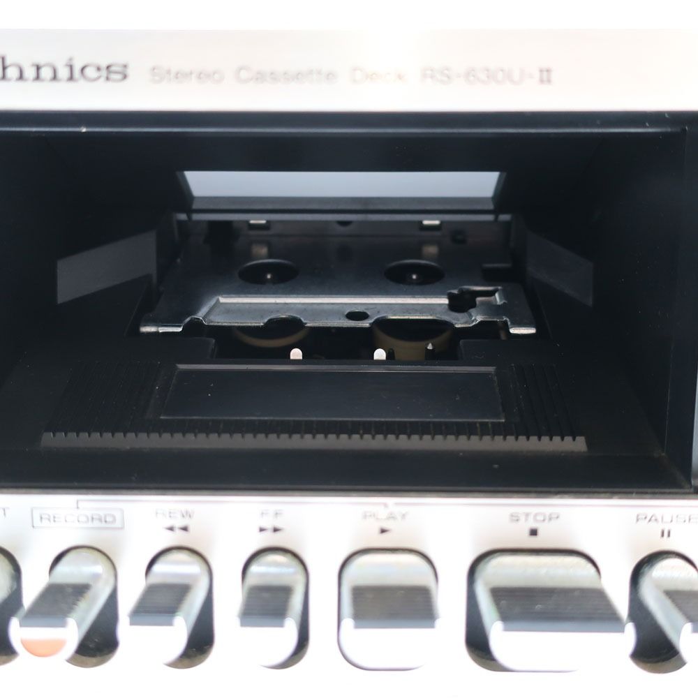Technics】テクニクス カセットデッキ 昭和 レトロ 【現状品】 RS-630U