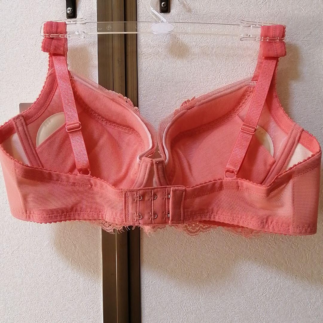 Wing　レシアージュ　ブラジャー＆ショーツセット　D75/M　オレンジ Wing レシアージュ ブラジャー＆ショーツセット D75/M オレンジ