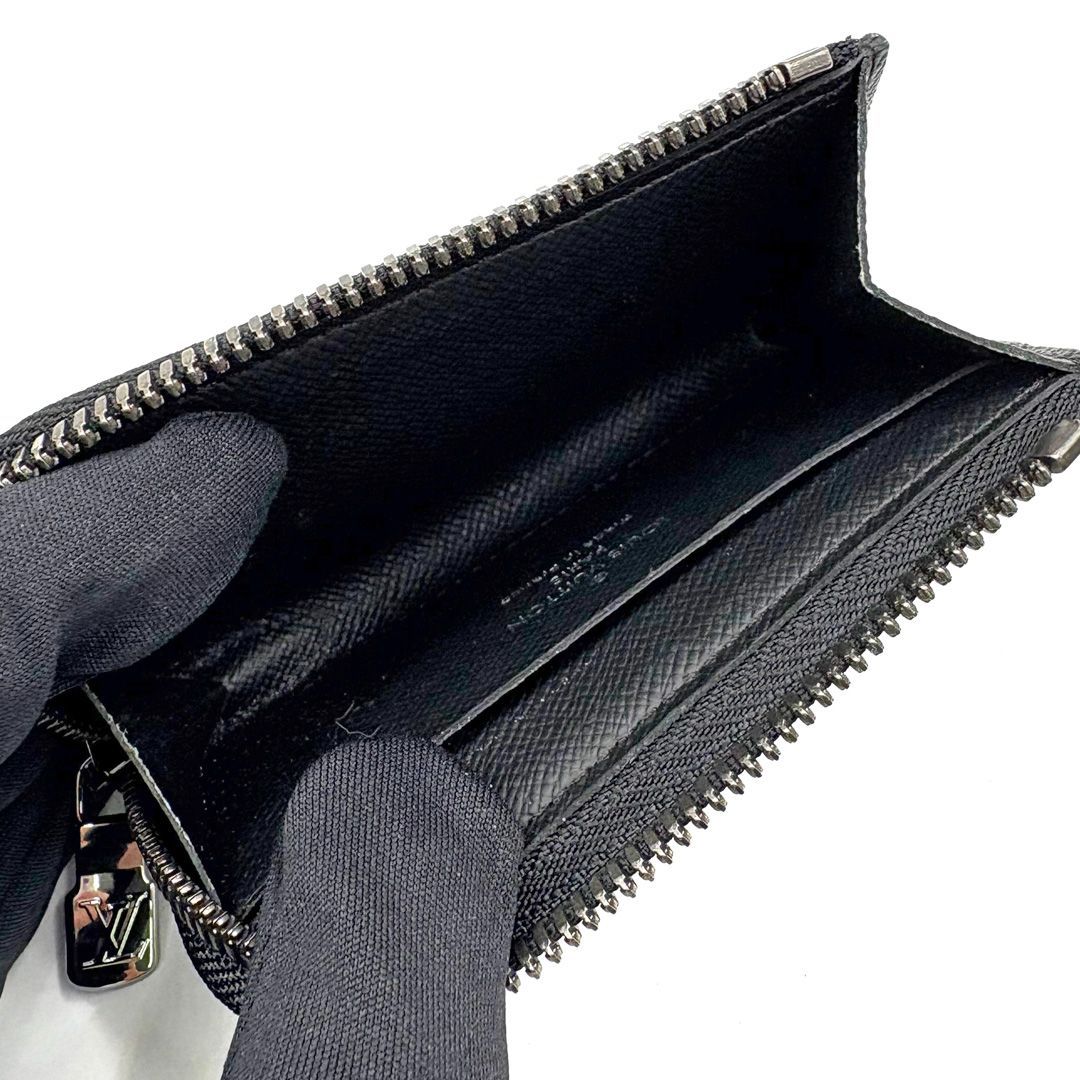 美品】LOUIS VUITTON ポルトモネ ブラック 小銭入れ 美品】ルイ