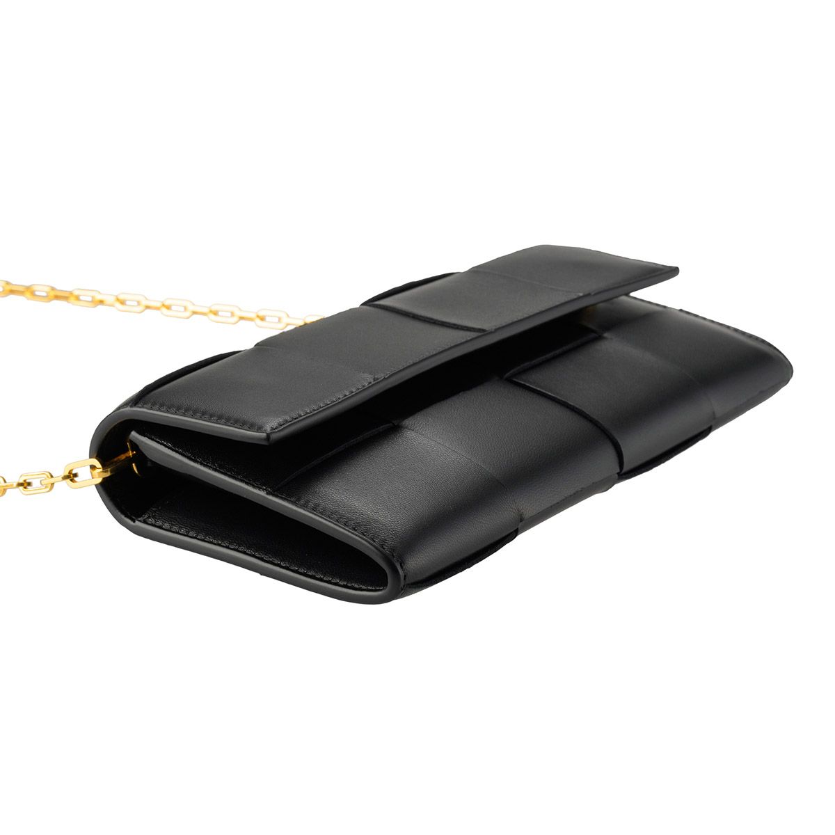 新品 ボッテガヴェネタ BOTTEGA VENETA 長財布 レザーチェーン 