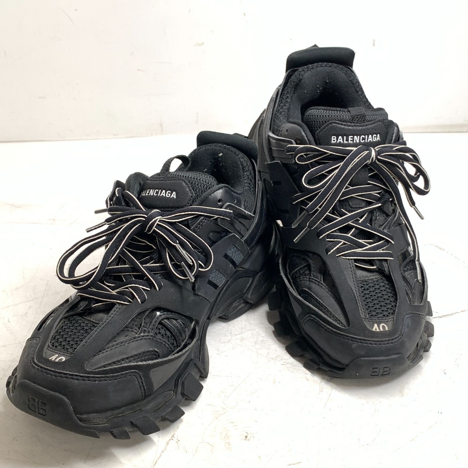 f001 O バレンシアガ BALENCIAGA TRACK 542023 厚底 スニーカー 26.5cm 