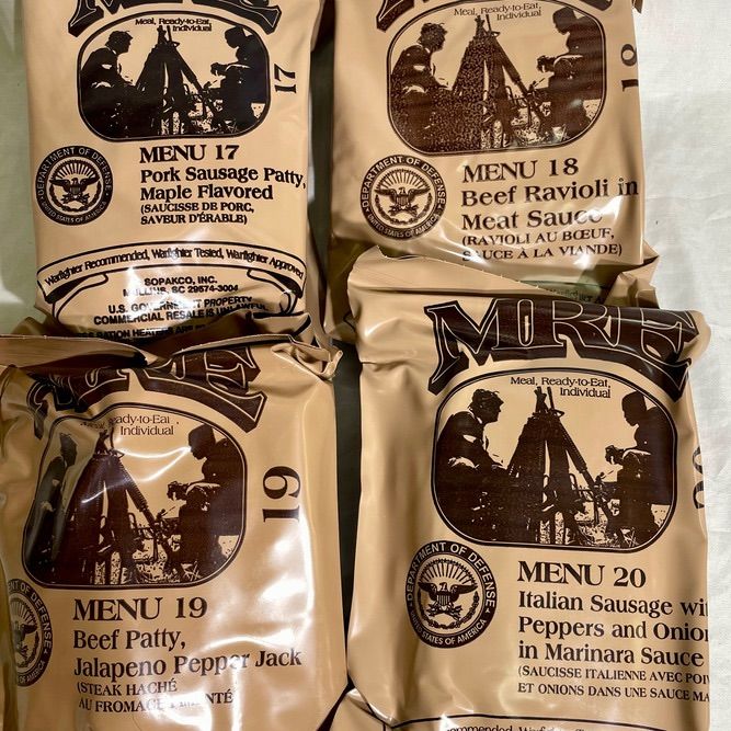 24,25,26年検品 MRE レーション アメリカ軍 戦闘糧食 非常食 - メルカリ