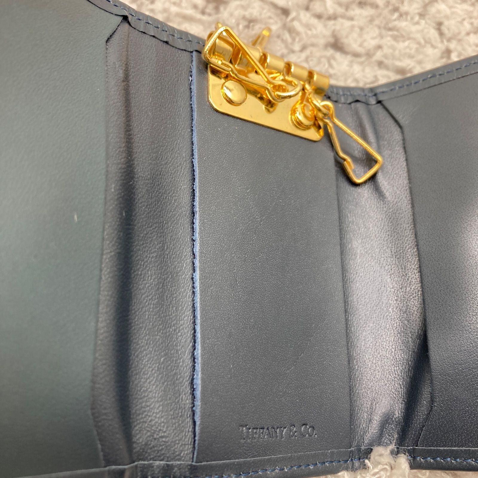 専用)新品 [TIFFANY&Co.] ティファニー　トヨタコラボ　キーケース 美品❣️ TIFFANY＆Co ❣️ティファニー トヨタコラボ レザー 4