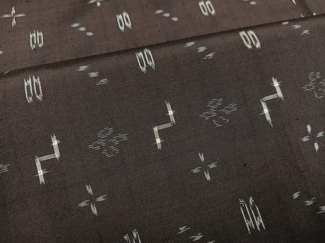 平和屋着物○本場琉球絣 飛鳥文 正絹 逸品 AAAZ0541ph