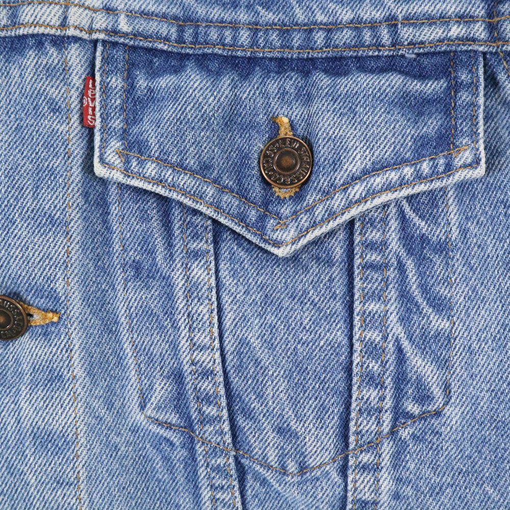 Levi's - リーバイス 80s 75405-0212 カナダ製 ヴィンテージ 長袖 デニムジャケット M Levi's ジージャン レディース リーバイス 80s 75405-0212 カナダ製 ヴィンテージ 長袖 デニム