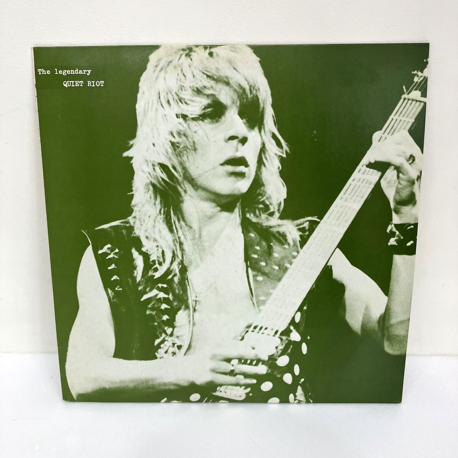 【希少】12インチ LP レコード ランディローズ Randy Rhoads クワイエット ライオット The legendary QUIET RIOT