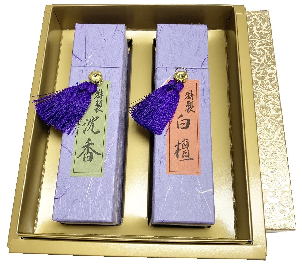 御供 のし付き 包装品 淡路梅薫堂のお線香ギフト 喪中見舞い 線香贈り物 御線香 贈答用 ご進物用お線香 天然香料 筒型 沈香 白檀 セット 金紙箱 お供え物 5000 御香典 お悔やみ 自然香 贈答品 846fba