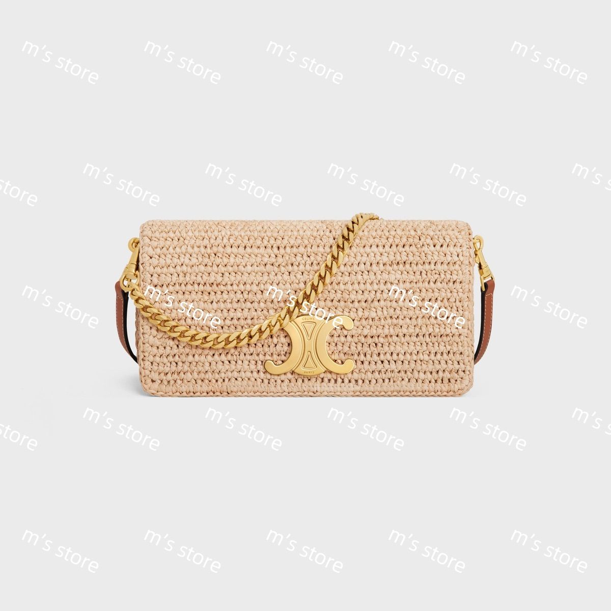 すぐ届く!CELINE マルチポシェット / ラフィア 新作 新品 CELINE セリーヌ マルチポシェット ラフィア