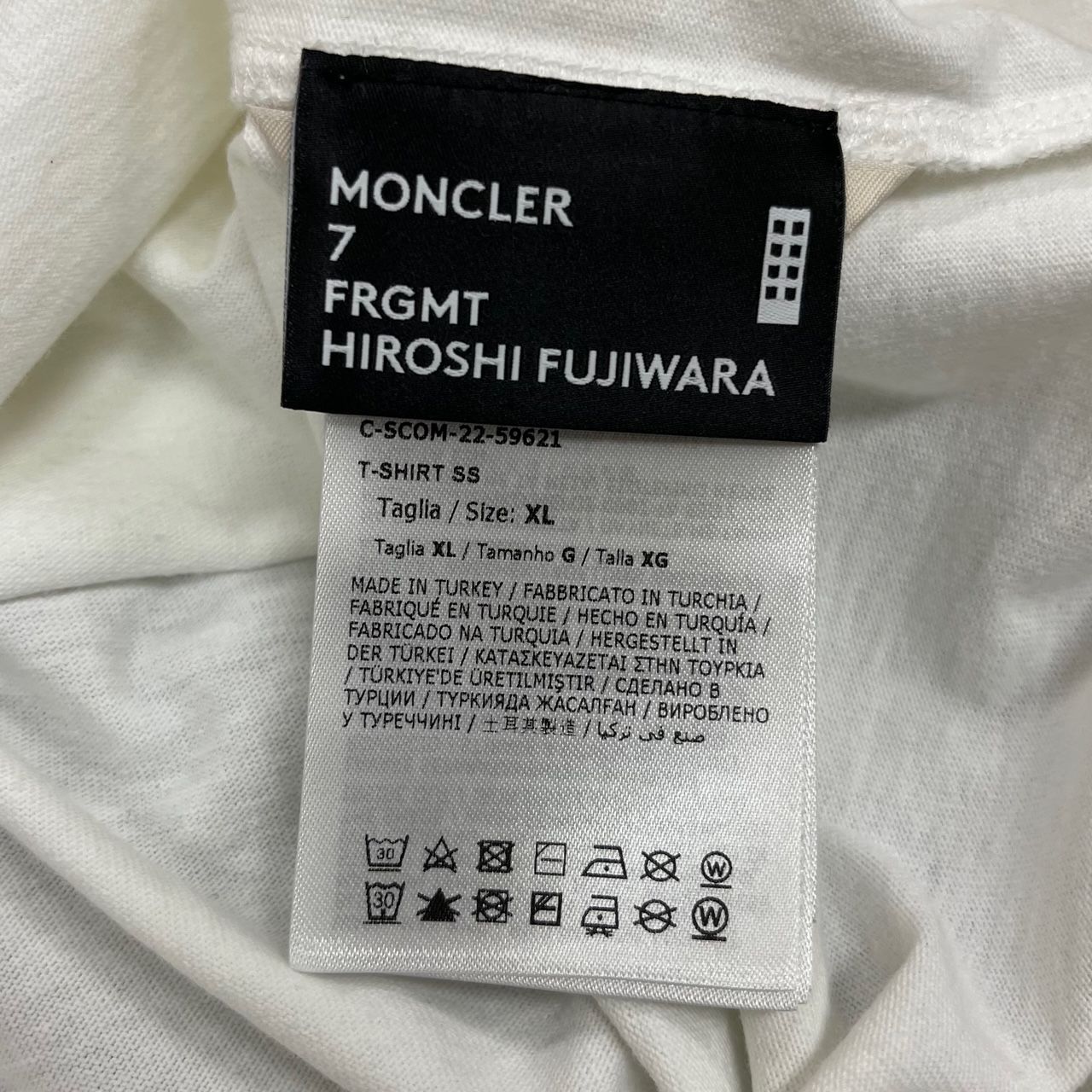 定価62700円 国内正規 MONCLER FRAGMENT HIROSHI FUJIWARA 23SS コラボ