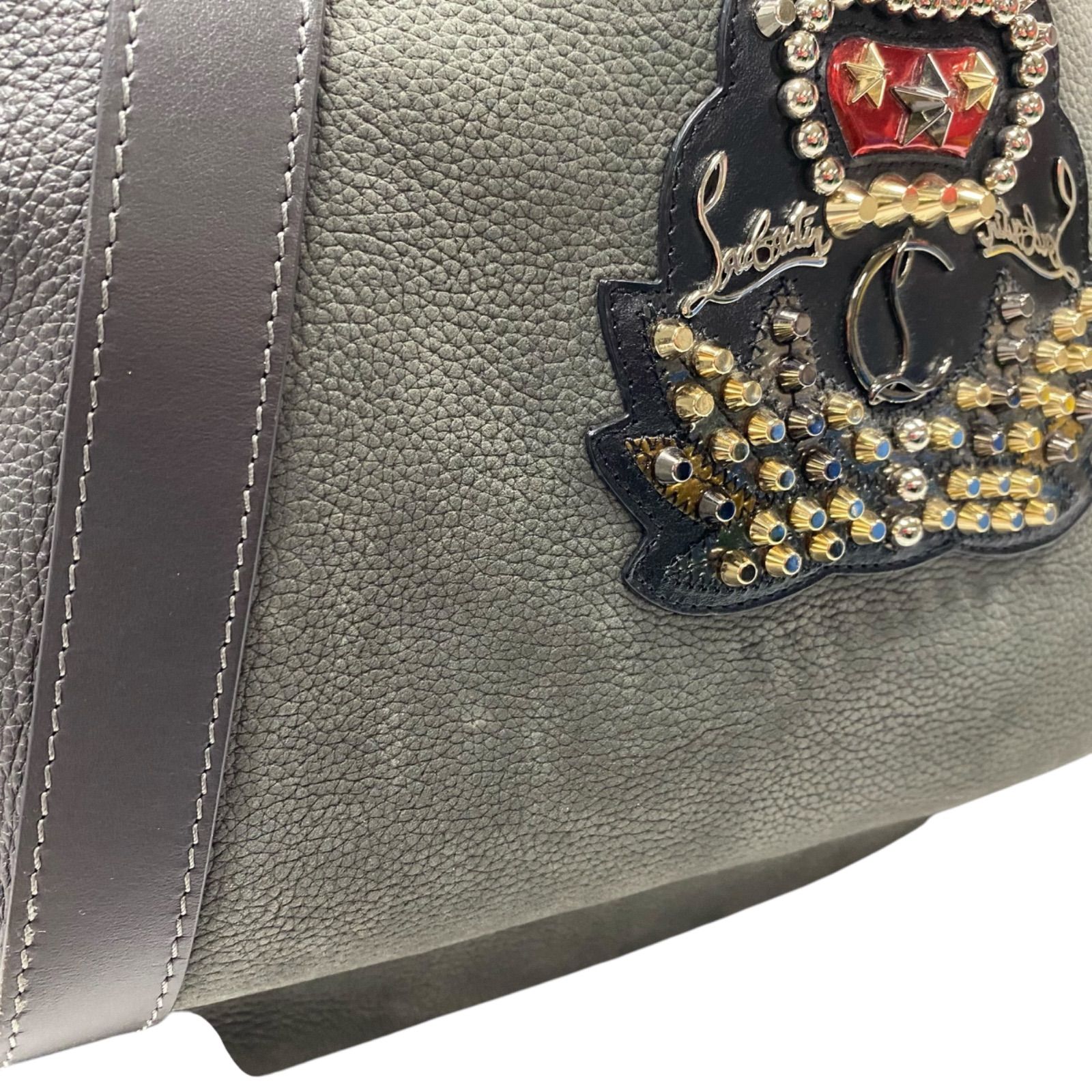 ○美品 クリスチャンルブタン Christian Louboutin エンブレム 