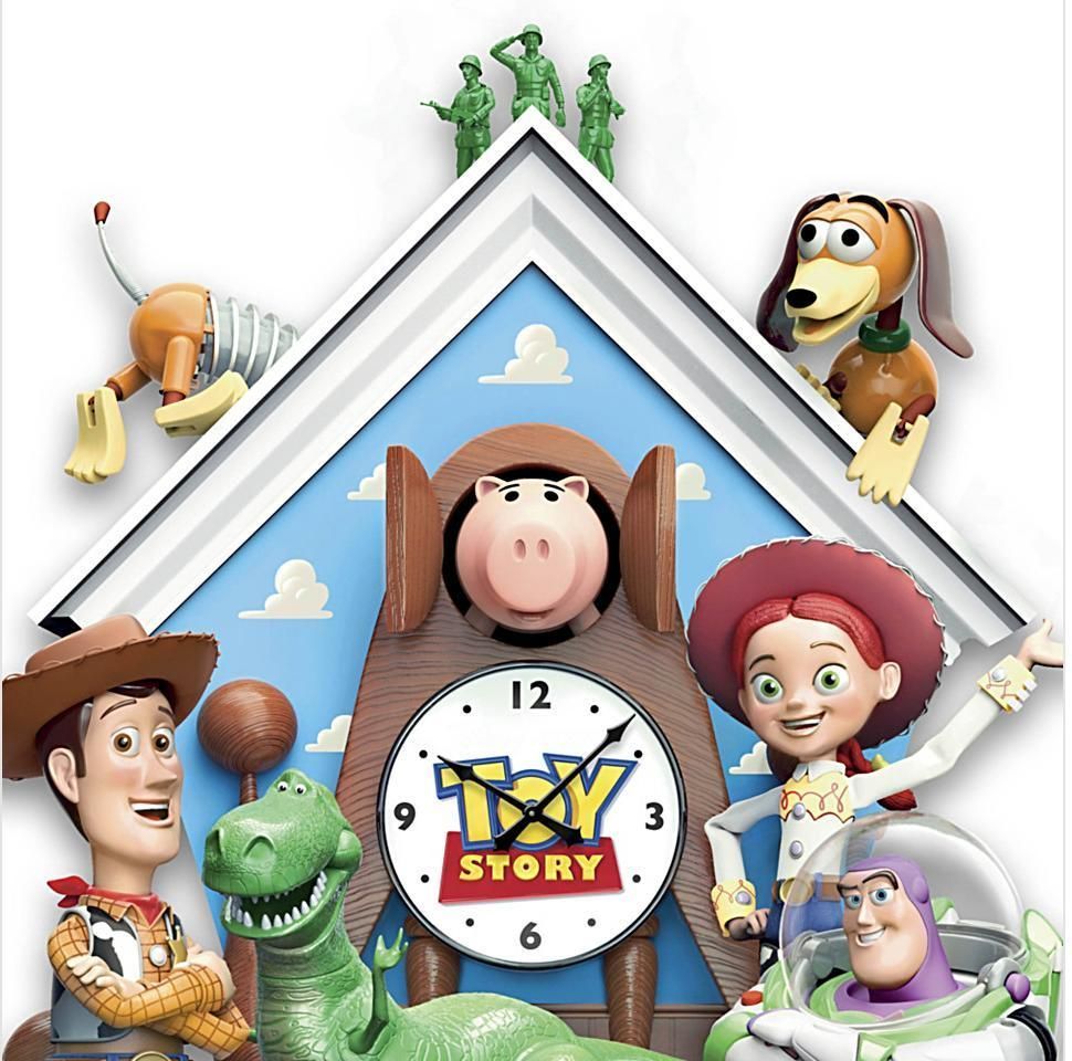 【新品未使用】ディズニー トイストーリー 鳩時計 Toy Story Clock